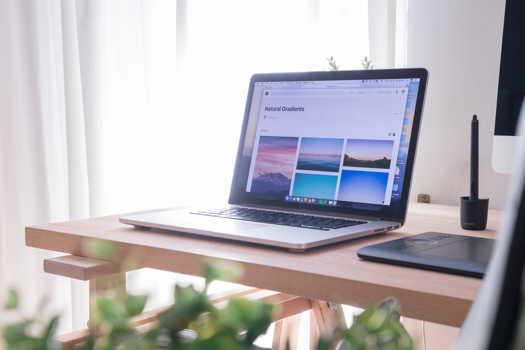 laptop at home